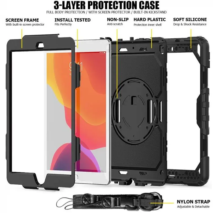Tech Protect Solid360 protective case for iPad 9th Gen (3).webp